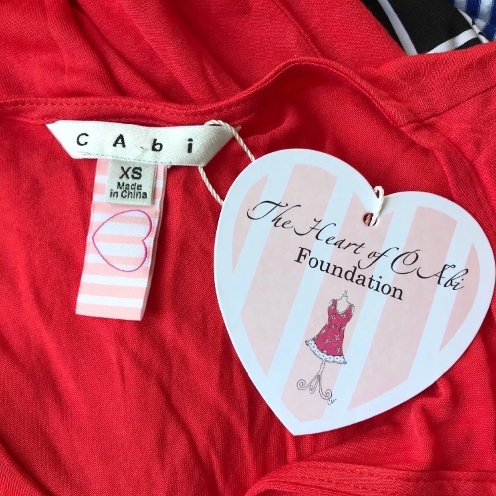 CAbi Lovely Day #765 Red Lobster Top - Picture 7 of 7